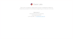 Desktop Screenshot of classic-labs.com